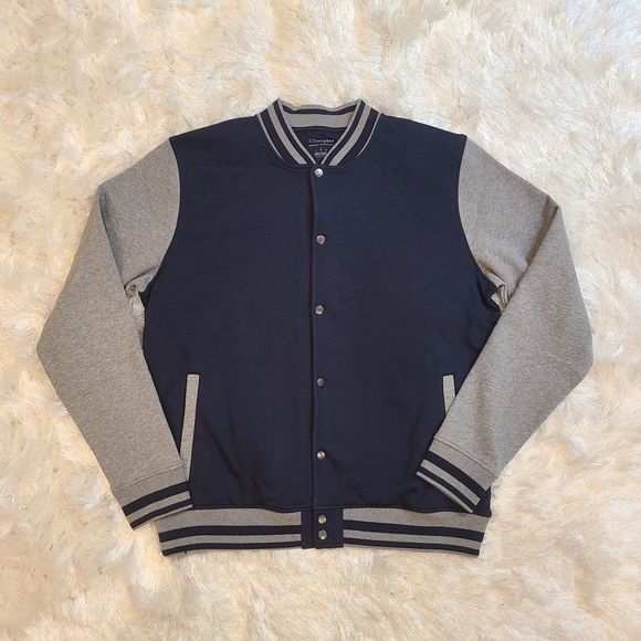Champion Other - Champion Navy and Gray Bomber Jacket